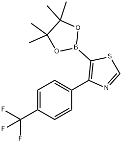 4-(4-Trifluoromethylphenyl)thiazole-5-boronic acid pinacol ester picture