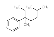 Pyridine,4-(1-ethyl-1,4-dimethylpentyl)- picture