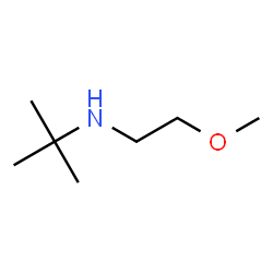 N-tert-butyl-2-methoxyethylamine Structure
