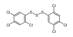 bis-(2,4,5-trichloro-phenyl)-trisulfide Structure