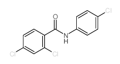 Benzamide, 2,4-dichloro-N-(4-chlorophenyl)- picture