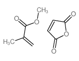 furan-2,5-dione; methyl 2-methylprop-2-enoate structure