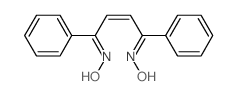 2-Butene-1,4-dione,1,4-diphenyl-, dioxime (8CI,9CI) Structure