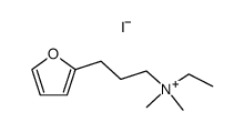 ethyl-(3-[2]furyl-propyl)-dimethyl-ammonium, iodide Structure