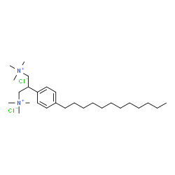 [(dodecyltolylidene)dimethylene]bis(trimethylammonium) dichloride picture