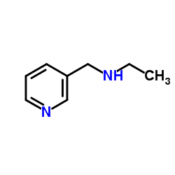 N-乙基-3-吡啶甲胺结构式