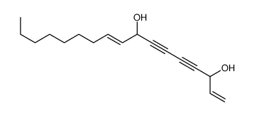 1,9-Heptadecadiene-4,6-diyne-3,8-diol结构式