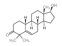 Estr-5-en-3-one,17-hydroxy-4,4-dimethyl-, (17b)- (9CI) Structure