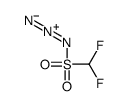 N-diazo-1,1-difluoromethanesulfonamide Structure