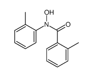 N-hydroxy-2-methyl-N-(2-methylphenyl)benzamide结构式