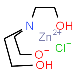 chloro[[2,2',2''-nitrilotris[ethanolato]]-N,O,O',O'']zinc结构式