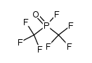 Bis(trifluormethyl)phosphinsaeurefluorid结构式