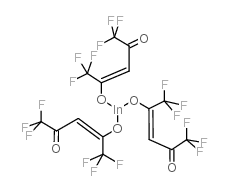 indium hexafluoropentanedionate结构式