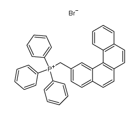 [(2-benzo[c]phenanthryl)methyl]triphenylphosphonium bromide结构式