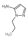 2-propylpyrazol-3-amine Structure