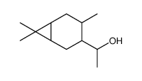 alpha,3,7,7-tetramethylbicyclo[4.1.0]heptane-4-methanol Structure