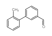 2-甲基联苯-3-甲醛结构式
