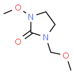 2-Imidazolidinone,1-methoxy-3-(methoxymethyl)-(9CI) structure