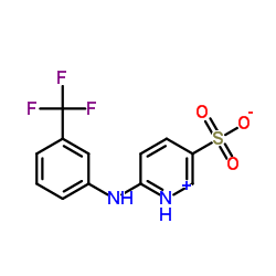 6-{[3-(Trifluoromethyl)phenyl]amino}-3-pyridiniumsulfonate Structure