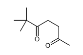 6,6-dimethylheptane-2,5-dione Structure
