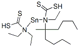 dibutyltinbis(n,n-diethyldithiocarbamate) Structure