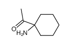 1-(1-amino-cyclohexyl)-ethanone结构式
