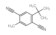 2-methyl-5-tert-butyl-terephthalonitrile结构式