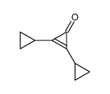 2,3-dicyclopropylcycloprop-2-en-1-one Structure