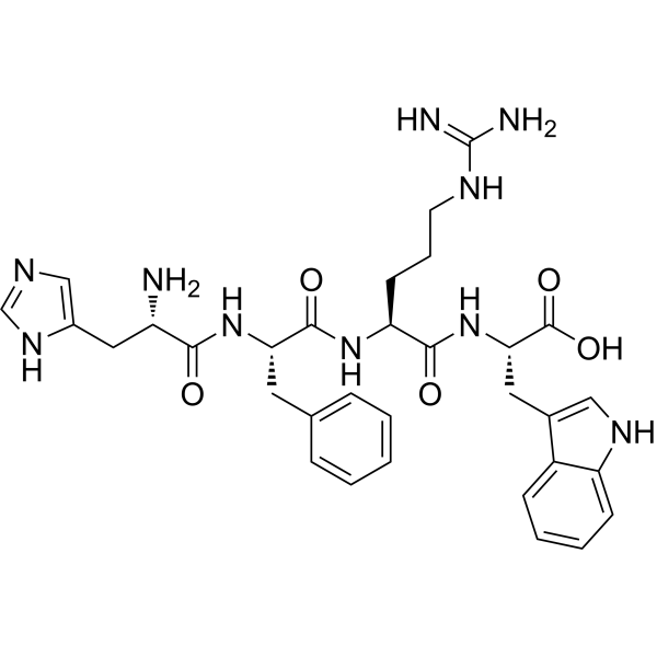 Characteristic MSH-Tetrapeptide结构式