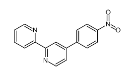 4-(4-nitrophenyl)-2-pyridin-2-ylpyridine结构式