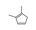 1,2-dimethylcyclopenta-1,3-diene Structure