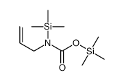 trimethylsilyl N-prop-2-enyl-N-trimethylsilylcarbamate结构式