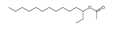 1-ethyldodecyl acetate结构式