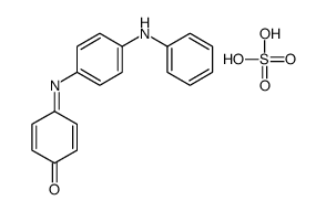 4-(4-anilinophenyl)iminocyclohexa-2,5-dien-1-one,sulfuric acid结构式