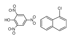 1-chloronaphthalene-picric acid complex结构式
