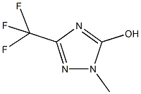 1-methyl-3-(trifluoromethyl)-1H-1,2,4-triazol-5-ol Structure