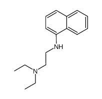 N-(1-naphthyl)-N',N'-diethylethylenediamine结构式