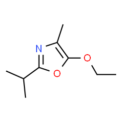 Oxazole, 5-ethoxy-4-methyl-2-(1-methylethyl)- (9CI) Structure