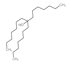 8-Pentadecanol,8-heptyl- Structure