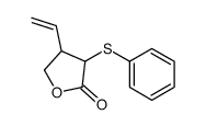 4-ethenyl-3-phenylsulfanyloxolan-2-one结构式