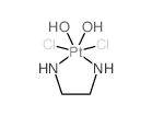 Platinum, dichloro(1,2-ethanediamine-N,N)dihydroxy-, (OC-6-33)- structure