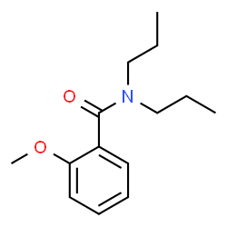 2-Methoxy-N,N-di-n-propylbenzamide结构式