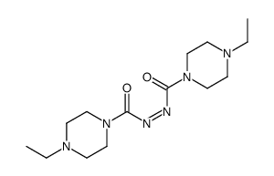4-ethyl-N-(4-ethylpiperazine-1-carbonyl)iminopiperazine-1-carboxamide结构式