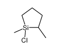 1-chloro-1,2-dimethylsilolane结构式
