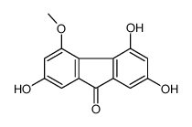 2,4,7-trihydroxy-5-methoxyfluoren-9-one picture