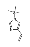 1-trimethylsilyl-4-vinylimidazole结构式