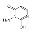 3-amino-1H-pyrimidine-2,4-dione Structure