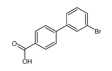 3-溴-联苯-4-羧酸结构式