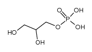 [S,(+)]-1-O-Phosphono-L-glycerol Structure