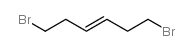 (3E)-1,6-Dibromo-3-hexene structure